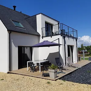  Hébergement de vacances Maison à 200m Des Plages Avec Jacuzzi